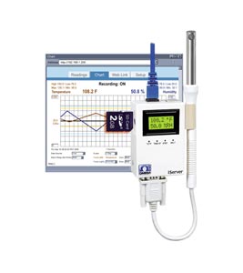 iTHX-SD:Chart Recorder for Temperature & Humidity

