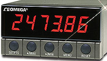 DP41:1/8 DIN High Performance Temperature, Process and Strain Meter