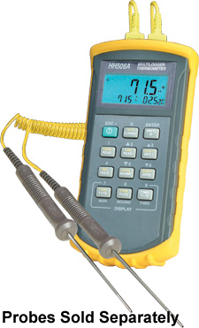 HH506A and HH506RA:Dual Input, High Accuracy Datalogger/Thermometer