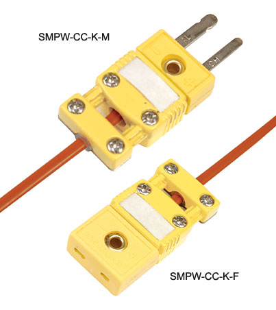 SMPW-CC Series : Miniature Size Thermocouple Connectors